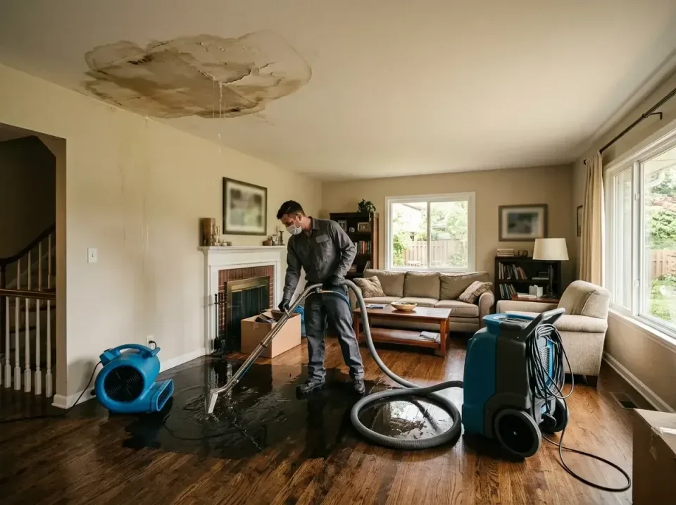 attic-pipe-burst-ceiling-drip-008 — frequently asked questions, Water Damage Restoration & Carpet Care in Evans, GA